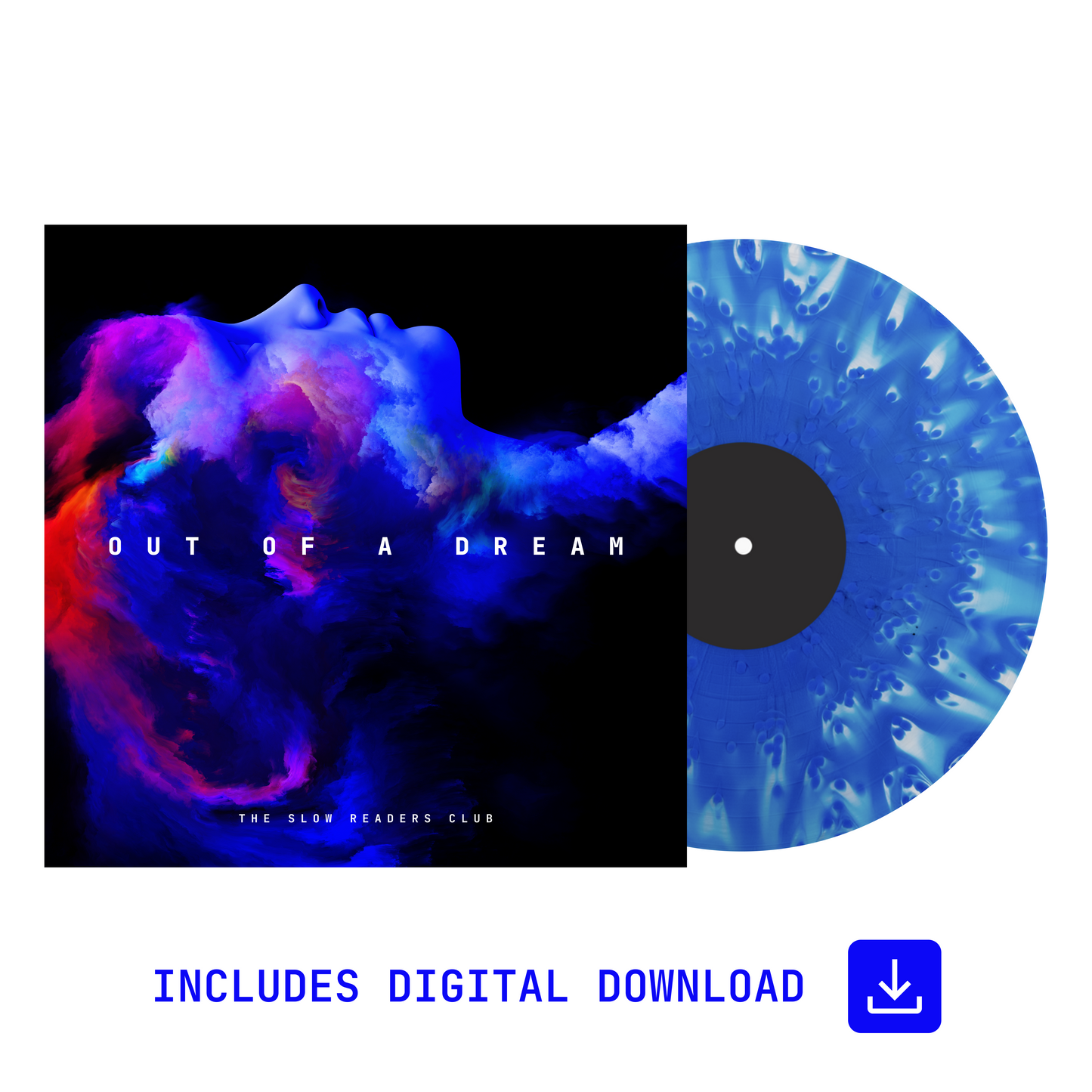 The Slow Readers Club- ‘Out Of A Dream’ - Cloudy 12" Disc + Digital Download