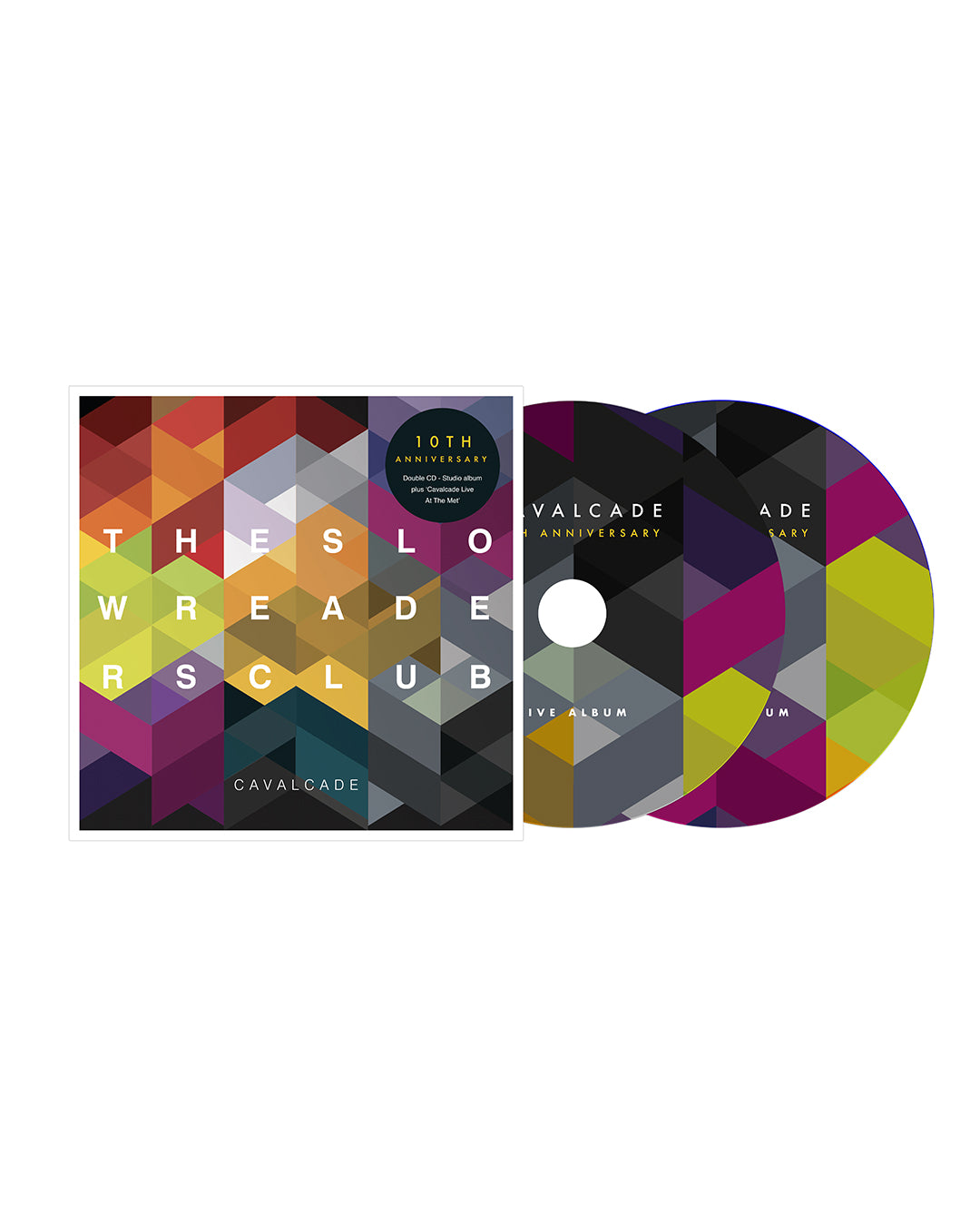 The Slow Readers Club - 'Cavalcade 10th Anniversary' - Double CD with Studio Album & Live at The Met