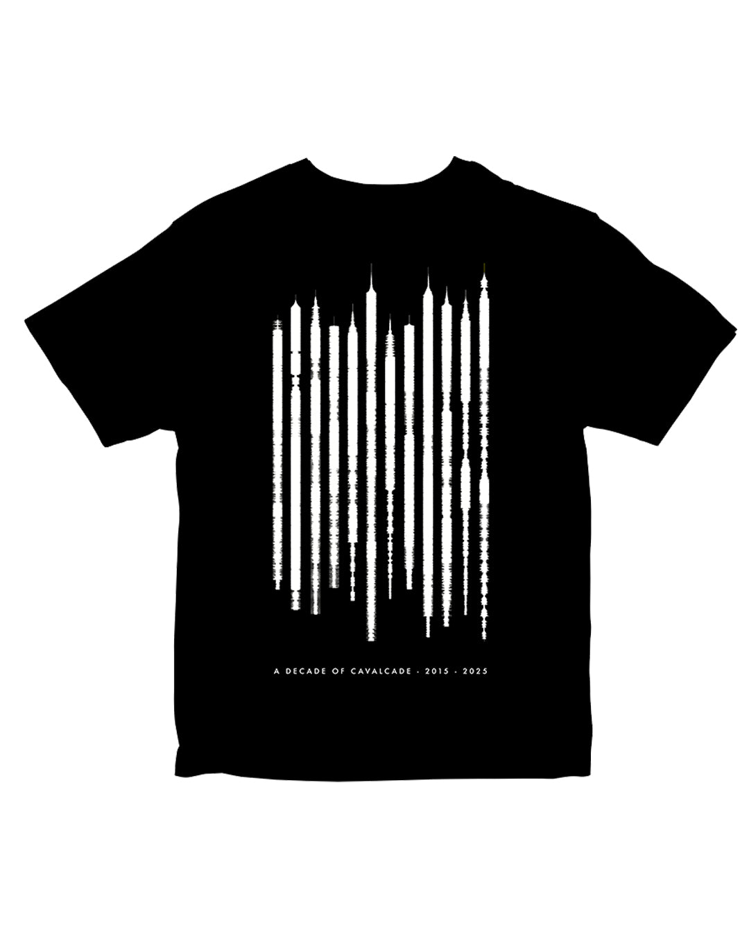 The Slow Readers Club - 'Cavalcade Decade' Anniversary Album - Monochrome Tee Shirt