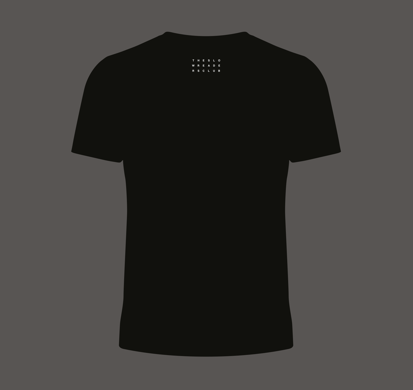 The Slow Readers Club Merch - 'READERS' Black T-Shirt