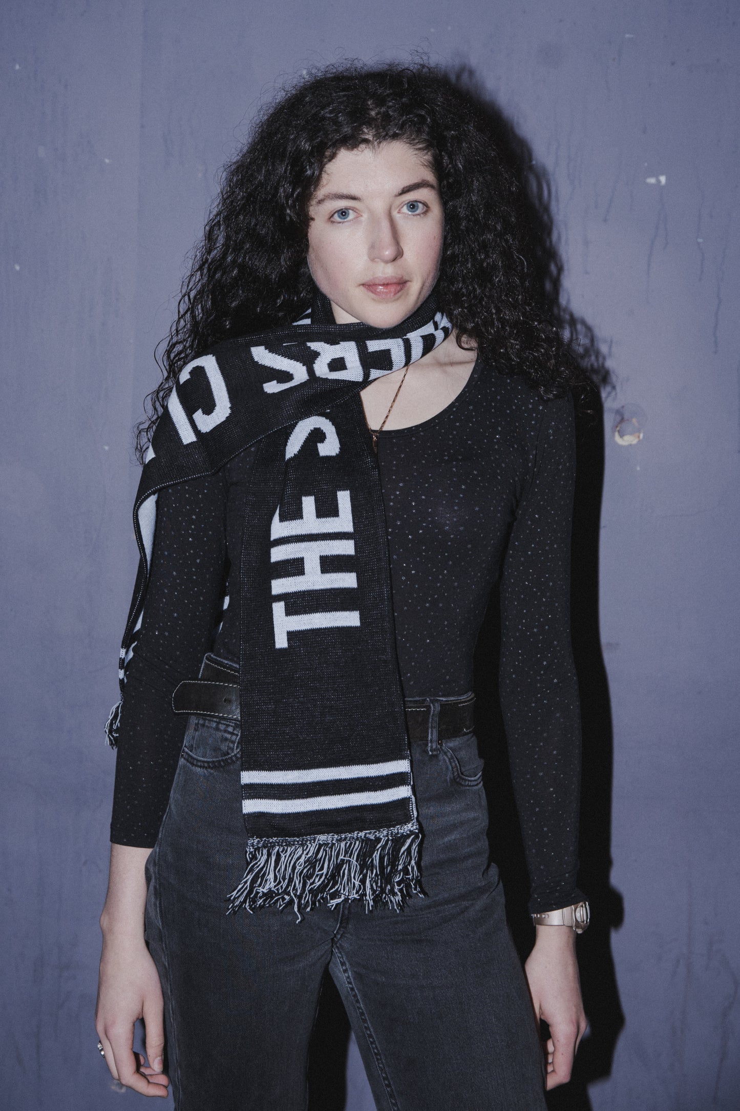 The Slow Readers Club - Mono Football Style Scarf