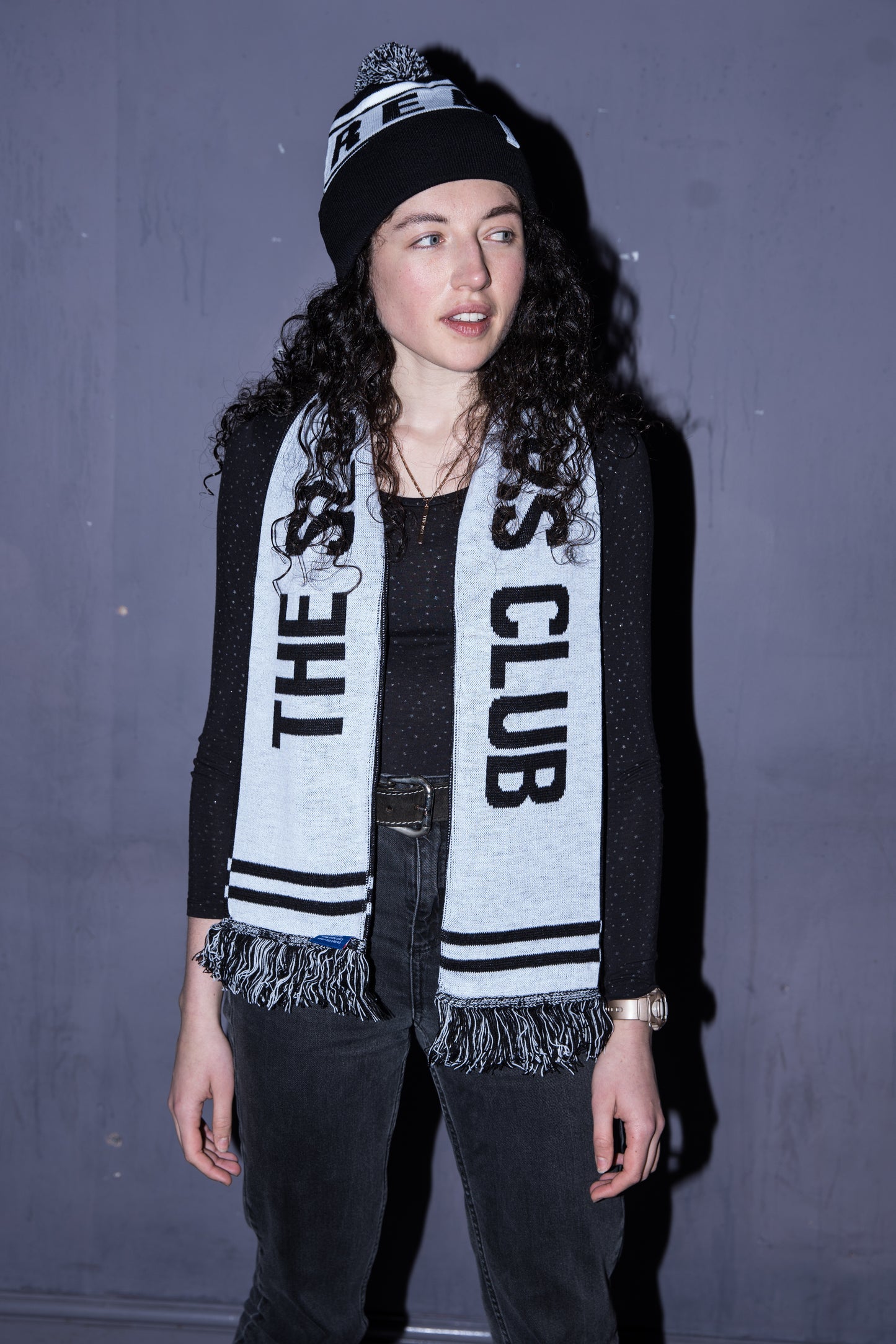 The Slow Readers Club - Mono Football Style Scarf