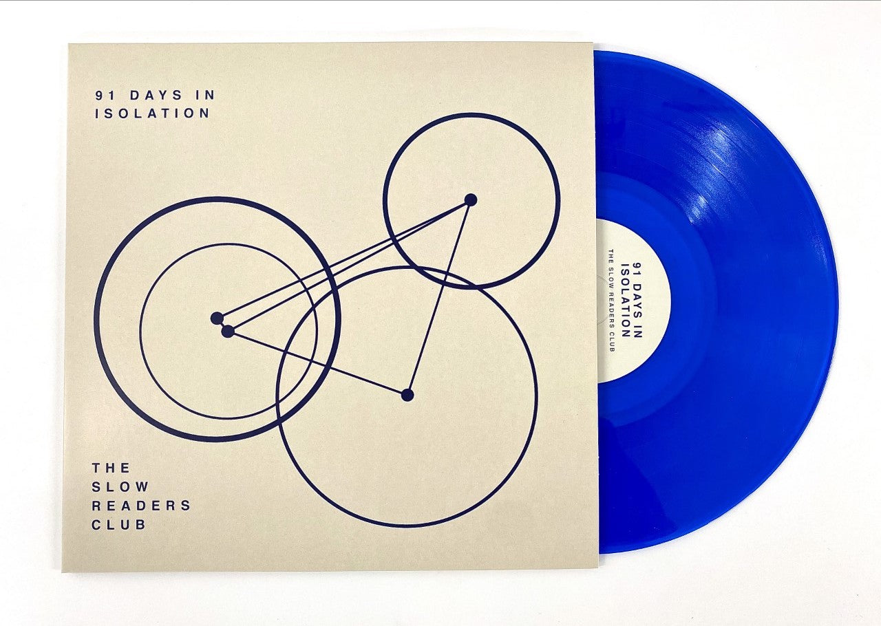 The Slow Readers Club - 91 Days In Isolation - Blue 12" Vinyl