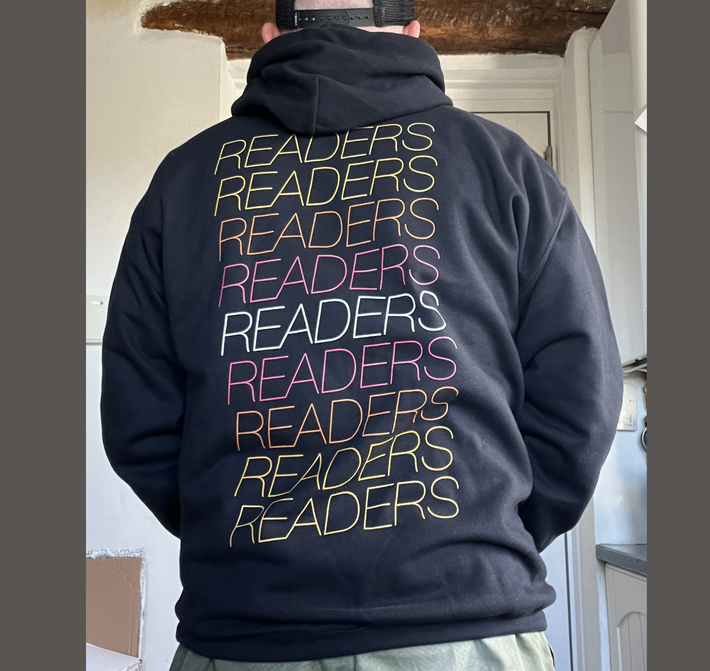 The Slow Readers Club Merch - 'READERS' Black Hoodie
