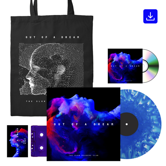 The Slow Readers Club- ‘Out Of A Dream’ Bundle - Cloudy 12" Disc + CD + Cassette + Tote Bag + Digital Download