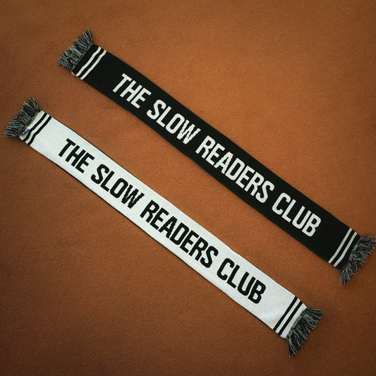 The Slow Readers Club - Mono Football Style Scarf