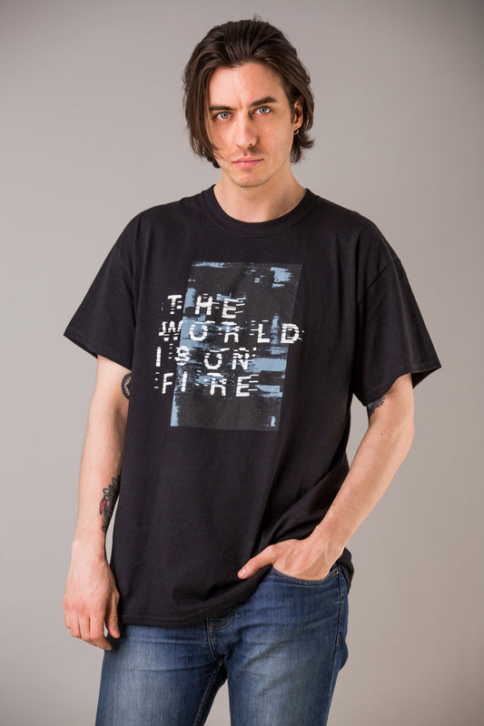 The Slow Readers Club - On The TV Tour T-Shirt - Black